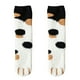 thumbnail image 2 of Qarigey calcetines bonitos para mujer dibujos animados gato pata invierno Coral vellón terciopelo grueso hogar cálido calcetines para dormir Type3 NO3, 2 of 6