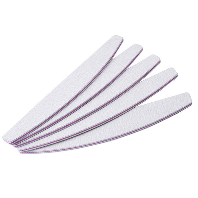 ZheElen 5PcsNail File Sanding Buffer Block Pedicure Manicure Buffing Polish Beauty Tools Professional Nail Files Manicure Nail Art Tools 5pcs 1Set