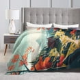 thumbnail image 4 of ZICANCN Anti-Pilling Flannel Bed Throw Blankets Spring Nature Artwork , Couch Ultra Soft Micro Fleece Sofa Bed Camping Travel Blanket for Adults 60"x50", 4 of 8