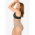 thumbnail image 3 of Secret Solutions Women's Plus Size Instant Shaper Medium Control Seamless High Waist Brief, 3 of 6
