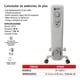 thumbnail image 5 of Calentador ambiente de aceite piso al 1500w Iusa DF-150P3-7, 5 of 7