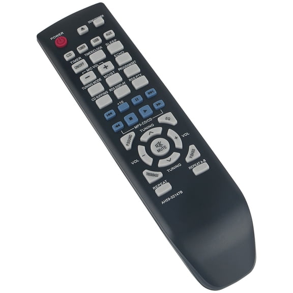 AH59-02147B Remote Replace for Samsung Stereo System MM-G35 MM-G25 MMG35 MMG25