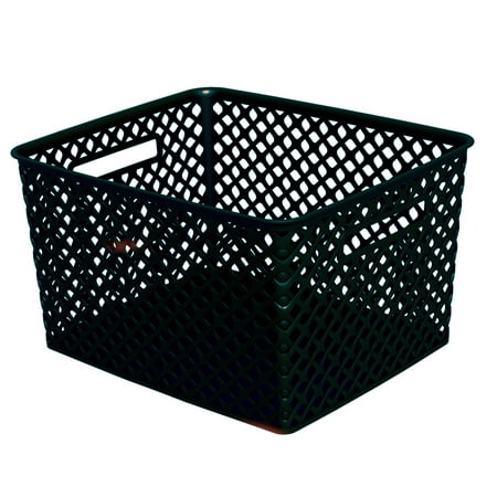 Mainstays Decorative Large Black Basket