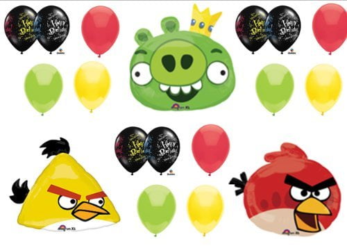 Angry Birds Party Favors FREE US SHIP Mask Balloon 