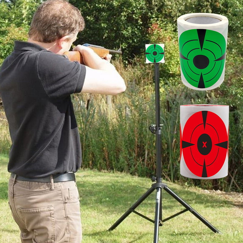 120pcs/Roll Shooting Target Adhesive Shoot Targets Splatter Stickers For HuntiPB 