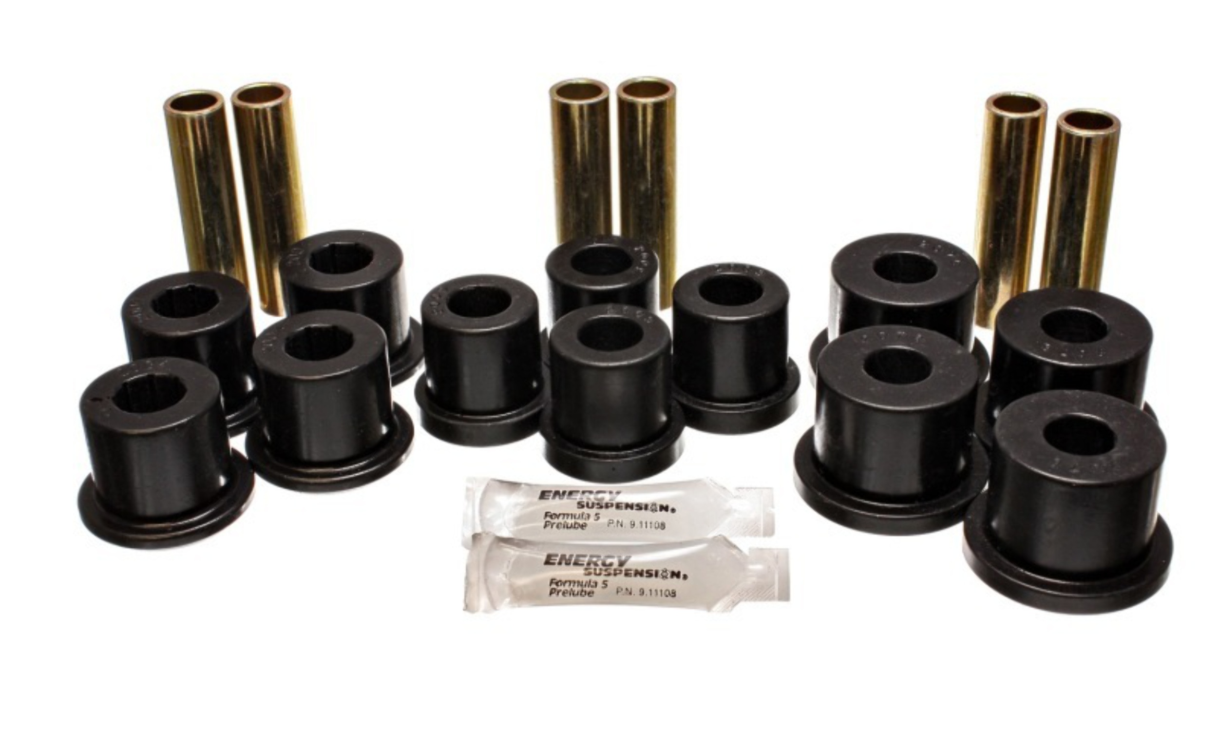 Energy Suspension Gm C20/C30 Sprg & Shackle Set - Black Fits select: 1986 CHEVROLET D30, 1981-1986 CHEVROLET K20