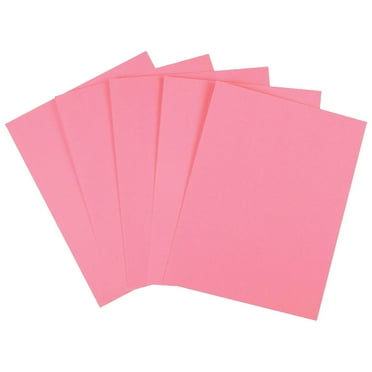 Staples Brights Multipurpose Paper 20 lbs. 8.5" x 11" Pink 500/Ream (25207) 50632