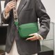 thumbnail image 5 of Bolso de hombro Retro de cuero genuino bolso cruzado informal suave bolso de ocio para mujer, 5 of 9