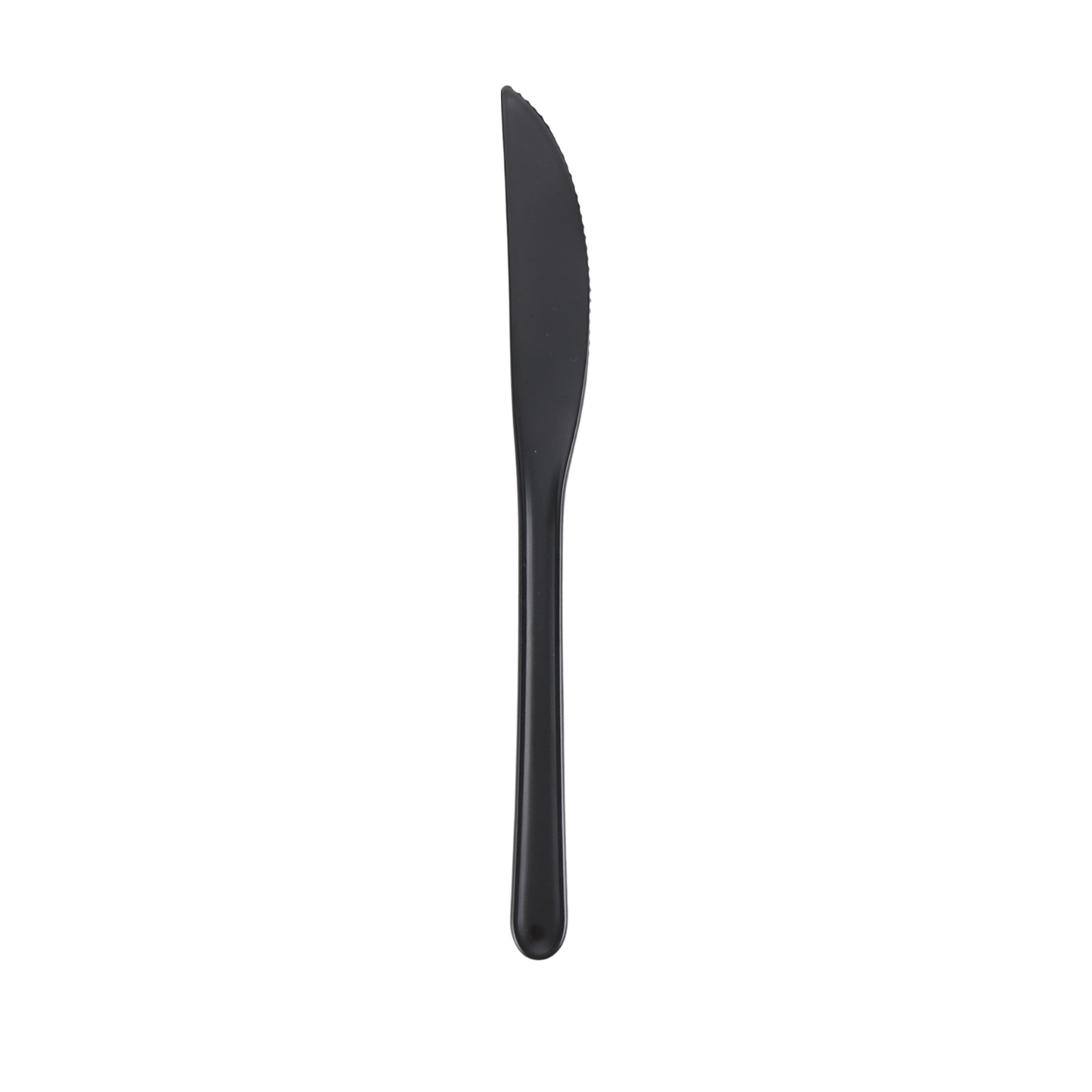 Mainstays - Black Eco-Friendly Recycled Plastic 3-Piece Flatware Set