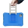 thumbnail image 4 of for Samsung Galaxy Tab A9+ 11.0" 2023 SM-X210/SM-X215/SM-X216 Kids Friendly EVA Rugged Case, Adjustable 360 Degree Rotating Stairs Kickstand, Luxury Drop Protection Heavy Duty Tablet Cover - Blue, 4 of 9