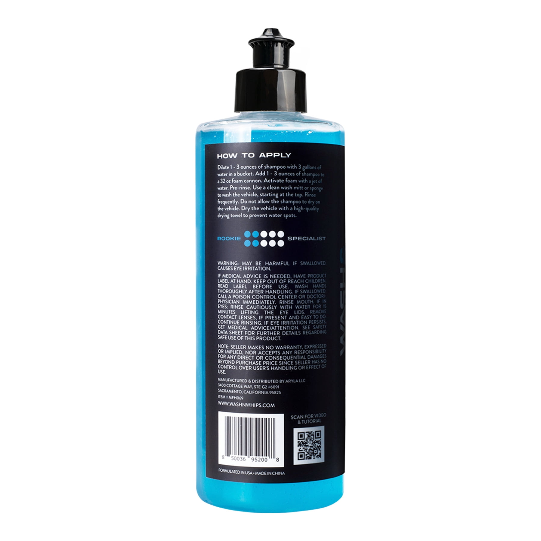 WASHWHIPS Silverstone Car Wash Shampoo