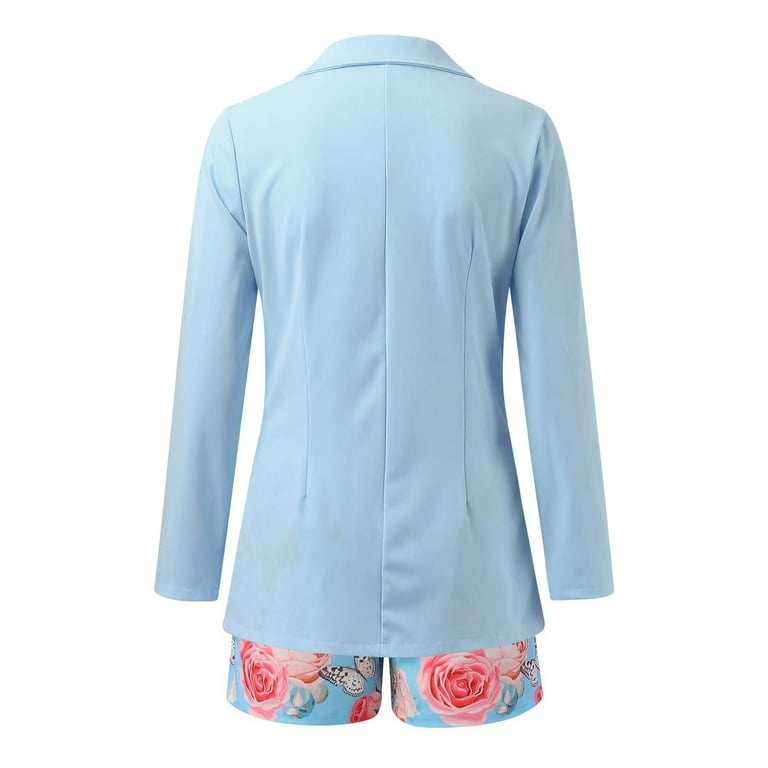 FAKKDUK Women's 3 Piece Business Suit Open Front Long Sleeve FAKKDUK Women's 3 Piece Business Suit Open Front Long Sleeve
