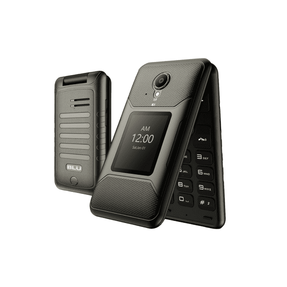 Plum Flip Phone
