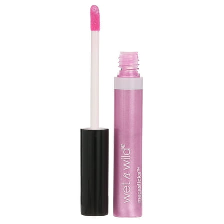 wet n wild MegaSlicks High-Shine Lip Gloss, Moisturizing, Sinless, 0.19 oz
