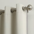 thumbnail image 5 of Sun Zero Nolan Energy Efficient Blackout Grommet Single Curtain Panel, 40" x 84", Pearl, 5 of 9