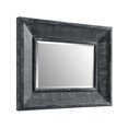 thumbnail image 1 of 36" Modern Industrial Wood Wall Mirror, 1 of 5