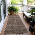 thumbnail image 6 of Addison Rugs Chantille Indoor/Outdoor Transitional Geometric Coffee Washable Runner Rug, 2'3" x 7'6", 6 of 6
