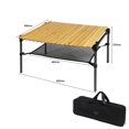 thumbnail image 2 of Portable Camping Aluminum Alloy Table Multifunctional Splicable Detachable Table Picnic Fishing Barbecue Table, 2 of 6