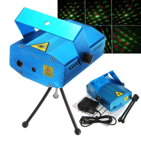 Mini Projector Stage Effect Light Lighting Laser Party DJ Disco + Remote