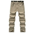thumbnail image 3 of Nmnitkp Cargo Pants for Men Hiking Pants Convertible Zip Off Lightweight Waterproof Quick Dry Outdoor Fishing Travel Safari Camping(With Belt), 3 of 7