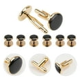 thumbnail image 2 of Clous de Poignet Dorés 8 Pcs 0.4x0.4in, 2 of 8