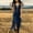 Navy, variant on Asgosdo Women Dresses Summer Sleeveless Front Zipper Tassel Bodycon Slim Fit Trendy Vacation Maxi Dress