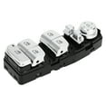 thumbnail image 1 of Interruptor de ventana eléctrica Unique Bargains No.61317941997 para el lado del conductor delantero, control de ventana para BMW 318d 330i 530i tono plateado, 1 of 7