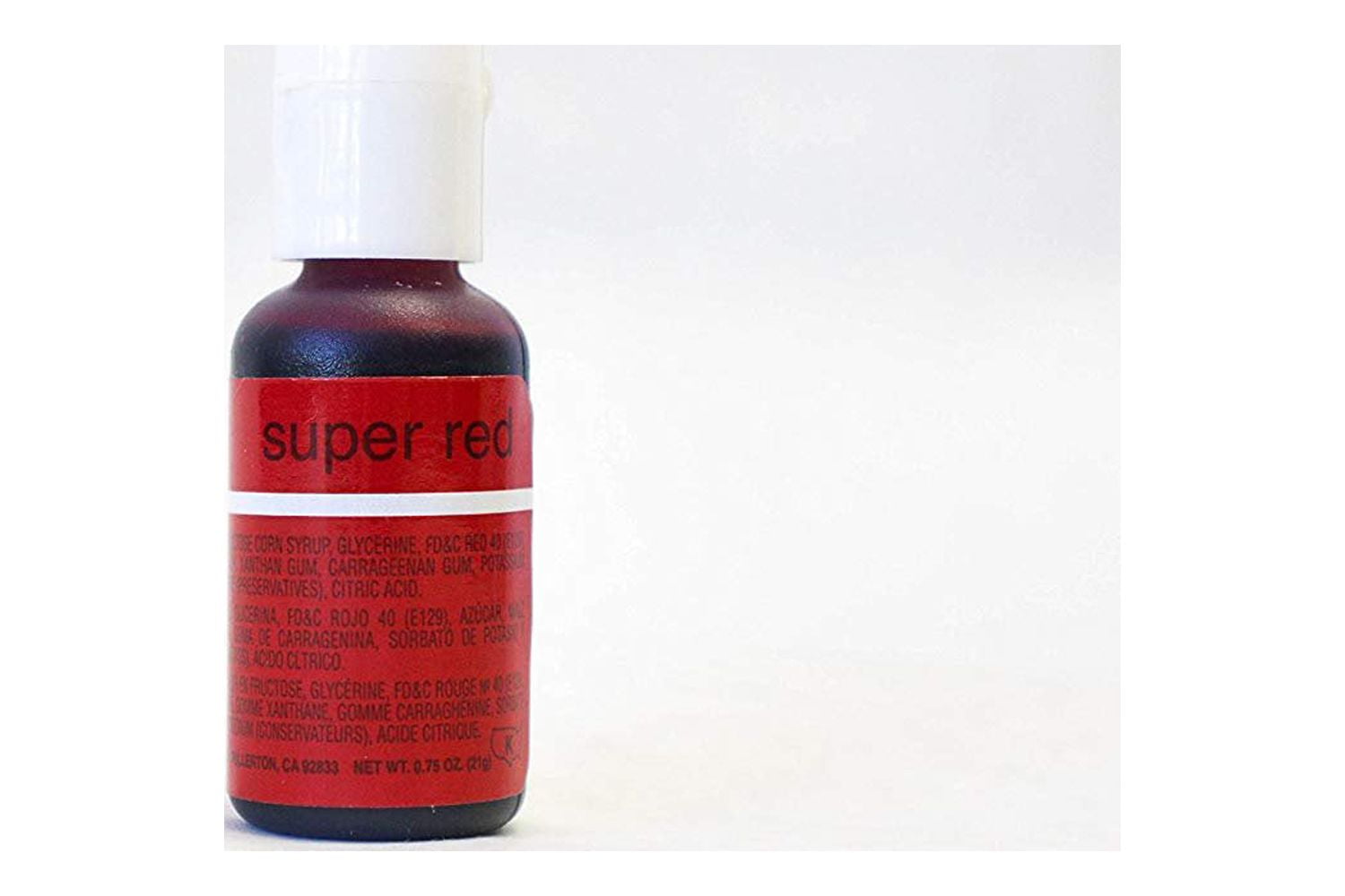Super Red Liqua-Gel® Liquid Food Coloring 10.5 oz. - Super Red