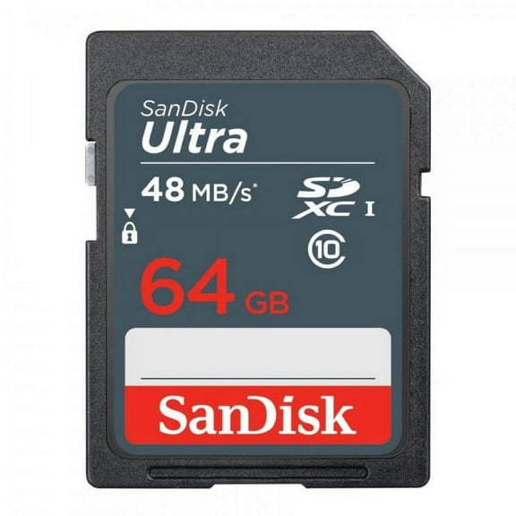64GB Ultra Secure Digital Extended Capacity (SDXC) Card