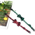 thumbnail image 6 of 2 PCS Christmas Cat Collar with Bow Tie and Bell Breakaway Cute Christmas Adjustable Cat Bow Tie Collar for Kitten Puppy, 6 of 6
