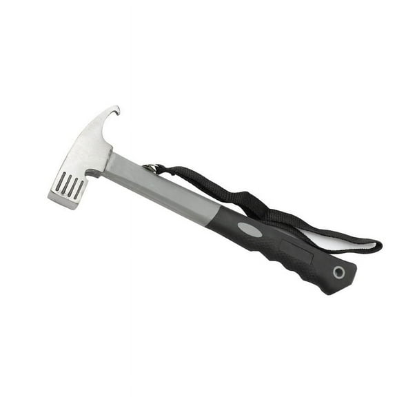 Portable Carbon Steel Camping Tent Hammer Tent Peg Stake Puller Mallet Extrator Remover Awning Canopy Multifunction Tool