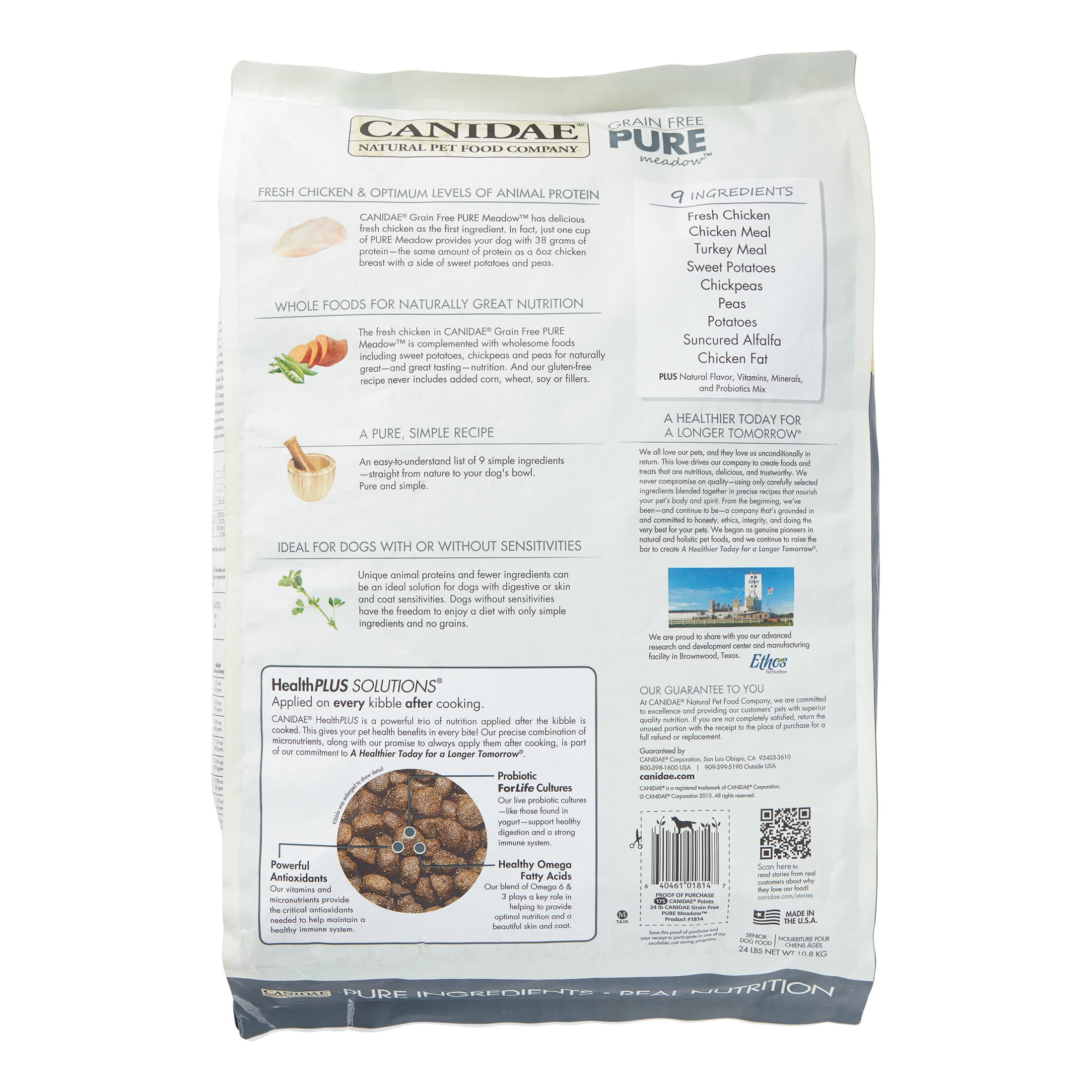 Canidae pure meadow senior cheap