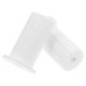 thumbnail image 1 of Protector de cables, 2 piezas, pasacables de pared para cables de acero, funda protectora de gel de sílice, color blanco, 1 of 6