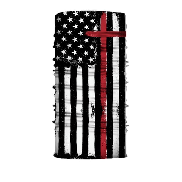 Flag Bandana Multifunctional Breathable Sun Neck Gaiter for Outdoor Sports Activities