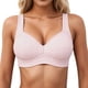 thumbnail image 1 of Brasieres de Mujer Tela de Mantequilla Sujetador Moldeador Cómodo sin Costuras con Soporte de Elevación Ajustable Sujetador Tipo Camiseta Inalámbrico para Uso Diario Grande, 1 of 6