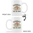 thumbnail image 4 of Retro Western Country Cowboy Cactus Desert Landscape Cowboy Take Me Away Ceramic Mug-11oz Coffee Milk Tea Mug Cup with Handle,Gifts for Teen Girls Boys Cowboy Cowgirl, 4 of 4
