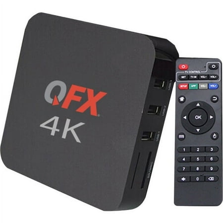 QFX ABX-10 Android TV Box with Antenna Included