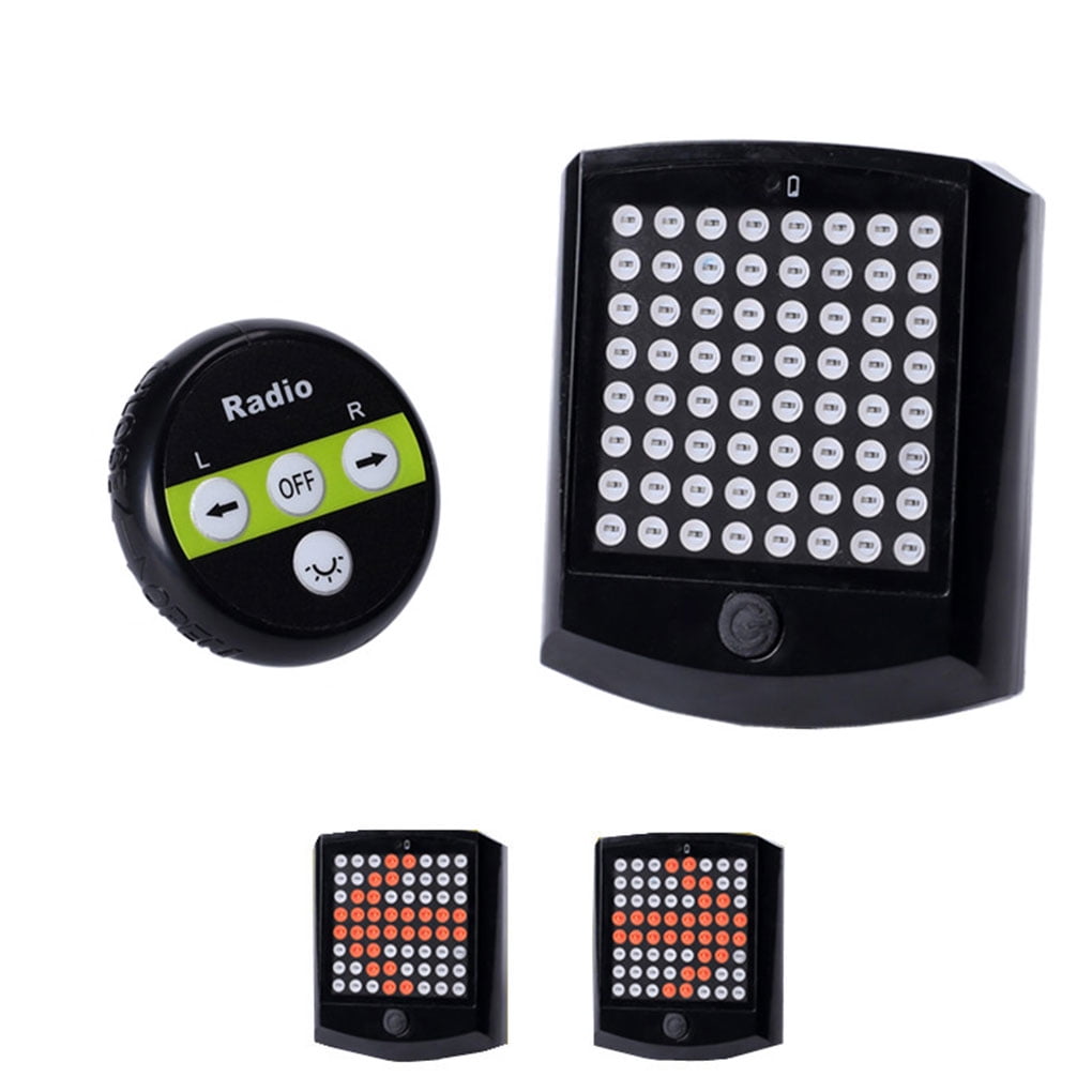 remote control bicycle turn light