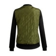 thumbnail image 3 of Veste d'Automne Hiver Femmes Veste de Vol Chaud Veste de Moto, 3 of 4