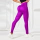 thumbnail image 4 of Pantalones cortos deportivos de lujo de cintura alta para después del parto para mujer: leggings de yoga y ciclismo sin costuras con cintura antideslizante y tejido que absorbe la humedad, 4 of 8