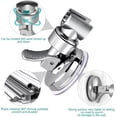 thumbnail image 3 of 2PCS Shower Head Holder Adjustable Removable Shower Wall Holder Bracket Suction Cup Shower Head Bracket No Drilling, 3 of 5