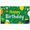 1A, variant on Green Themed Happy Birthday Banner with Shamrock Balloon Decorations Irish Party Elements Photography Props Backdrop Party Decorations Birthday Celebration St Patrick Day Party Supplies