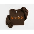 thumbnail image 3 of Thanksgiving Dachshund Sweatshirt | Cute Fall Pumpkin Pie Dog Graphic, 3 of 7