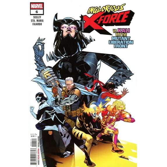 Inglorious X-Force #6 VF ; Marvel Comic Book