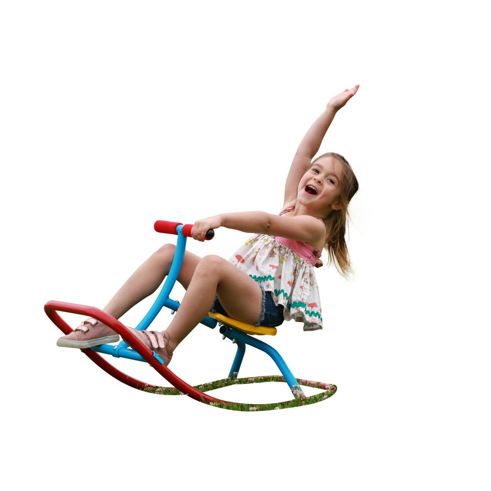 PLATPORTS Kids Rocking Chair Seesaw Rider Safe Home