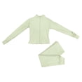 thumbnail image 7 of RFQWOVSR Girls Ballet Long Sleeve Zipper Jacket Set Dance Performance Outfit 15-16 Years, 7 of 7