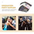thumbnail image 5 of 40 servilletas con estampado de graduación, servilletas para fiesta de graduación, pañuelos prácticos para fiestas., 5 of 5