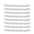 thumbnail image 1 of EeaseMX 100 cadenas extensoras de acero inoxidable para hacer tú mismo, accesorios para hacer joyas, collares y pulseras (7 cm), 1 of 8
