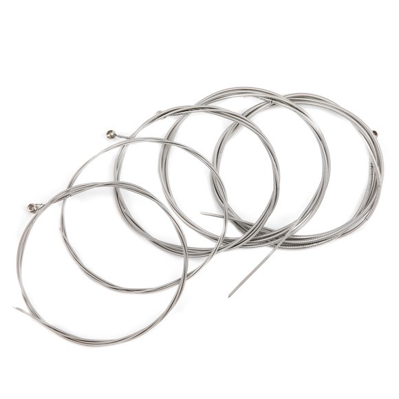 Nickel Plated Ball End String, Musical Instrument Accessories Bass 5 String Sets Steel Core String for Students for Beginners