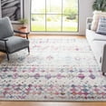 thumbnail image 3 of SAFAVIEH Madison Hannah Geometric Area Rug, Grey/Purple, 12' x 12' Square, 3 of 8